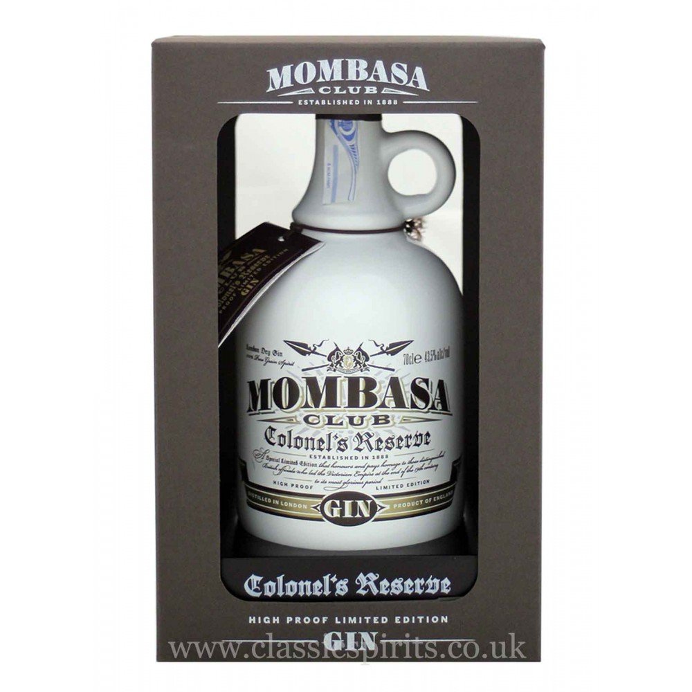 Mombasa Club Colonels Reserve Gin Reserve 0