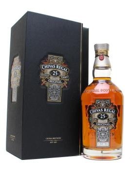 Pečeť a vzkaz: Chivas Regal 25y 0