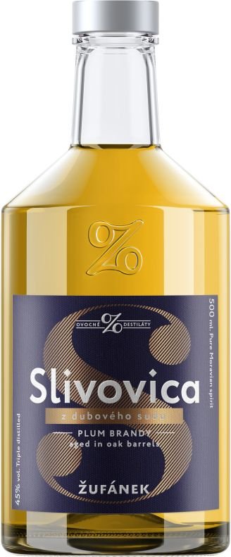 Slivovica Žufánek z dubového sudu 0