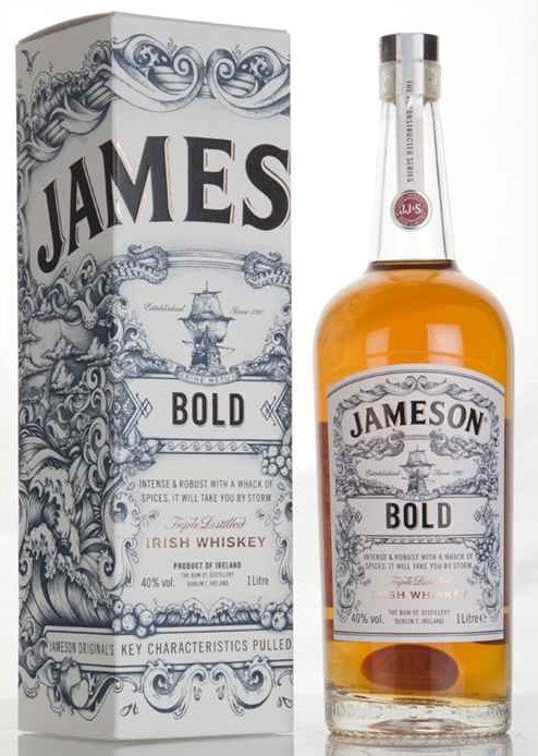 Jameson Bold 1l 40% GB