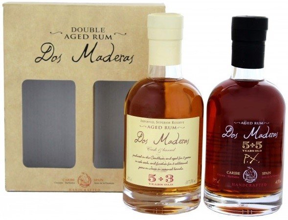 Dos Maderas PX 10yo 40% Rum + Dos Maderas Anejo 5+3 Rum 37