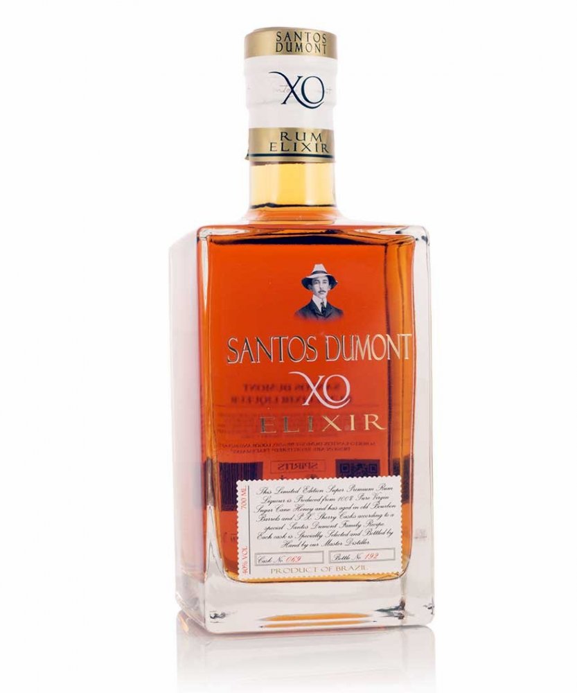 Potisk lahví: Santos Dumont XO Elixir 0