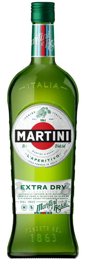 Martini Extra Dry 1l 15%