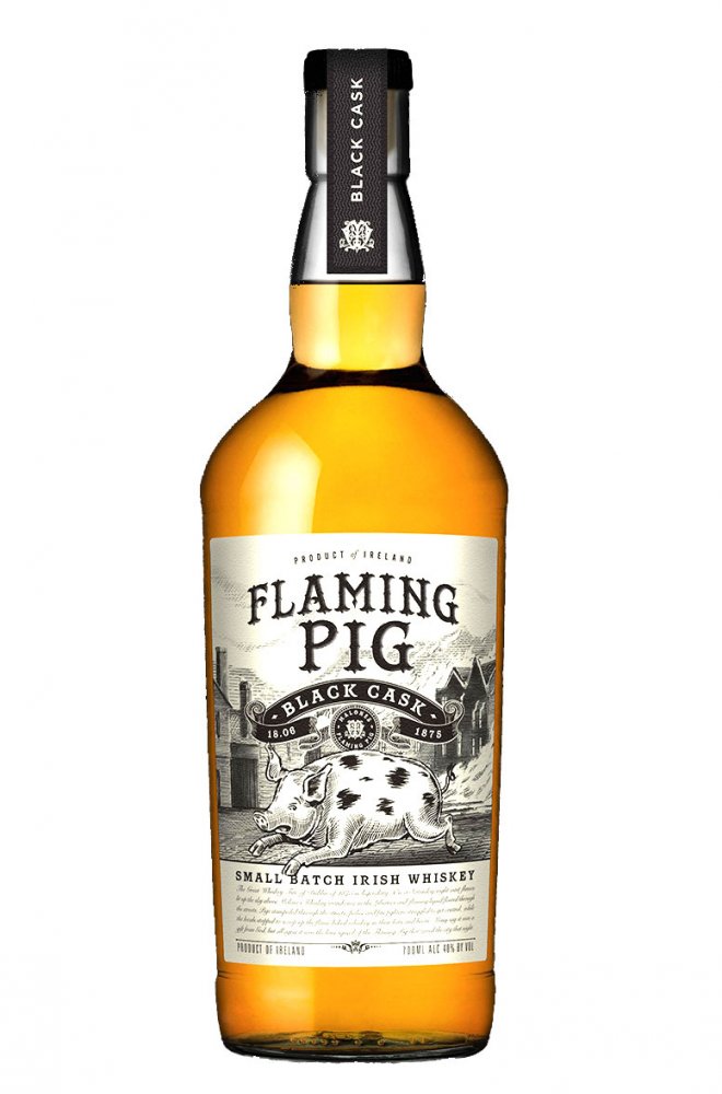 Flaming Pig Black Cask Whisky 0