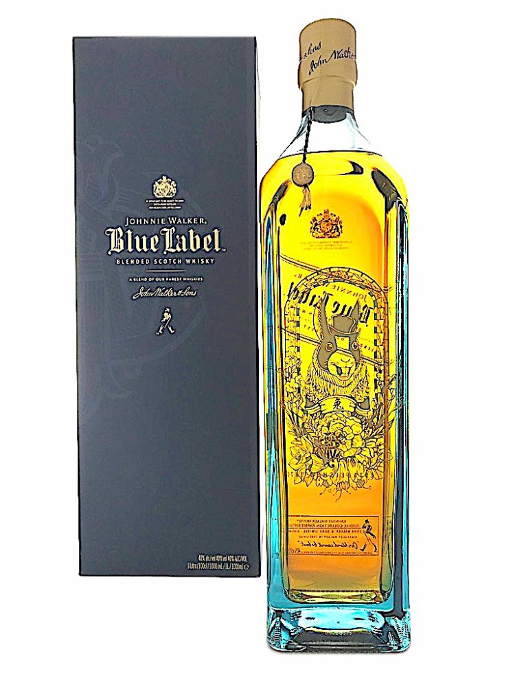 Johnnie Walker Blue Label Zodiac Rabbit 1l 40%