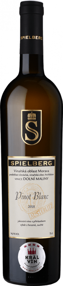 Spielberg Pinot Blanc Austerlitz Výběr z hroznů 2018 0