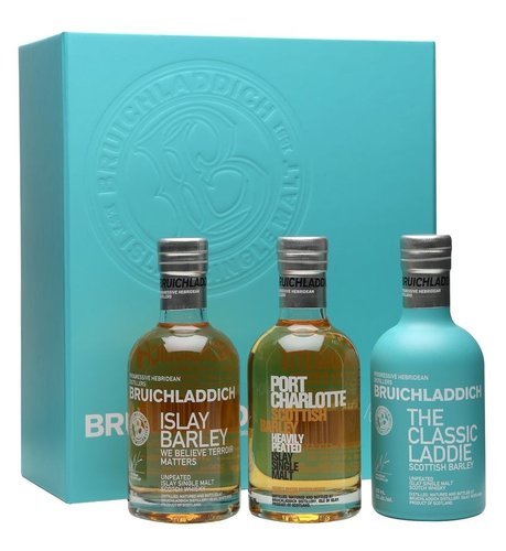 Bruichladdich Tripack 3×0