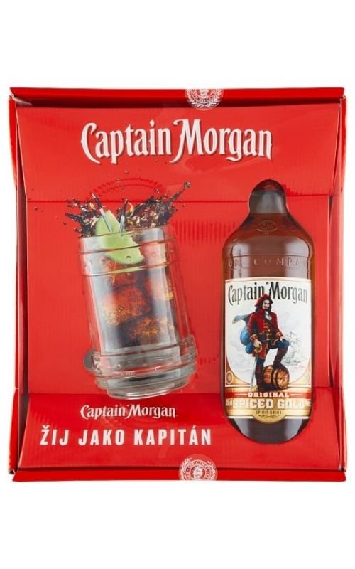Captain Morgan Spiced Gold + korbel 0
