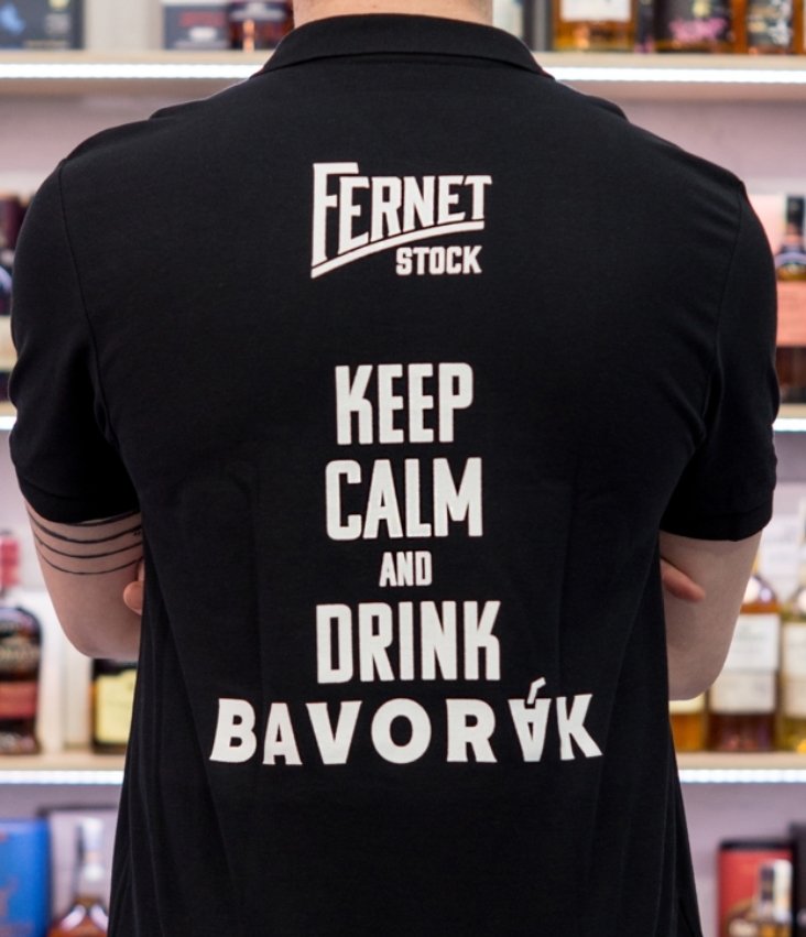 Fernet Stock Triko s Límečkem Pánské XL