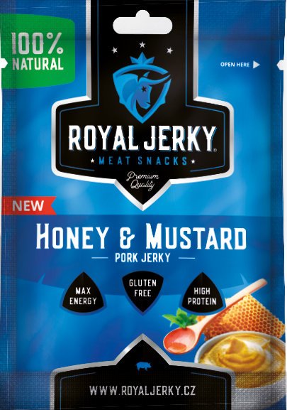 Royal Jerky Pork Honey & Mustard 22g