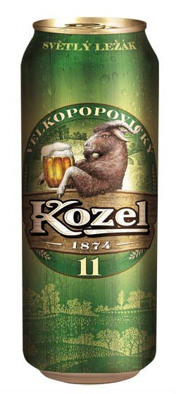 Kozel světlý ležák 11° 6×0