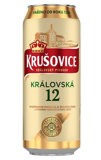 Krušovice královský ležák 12° 4×0