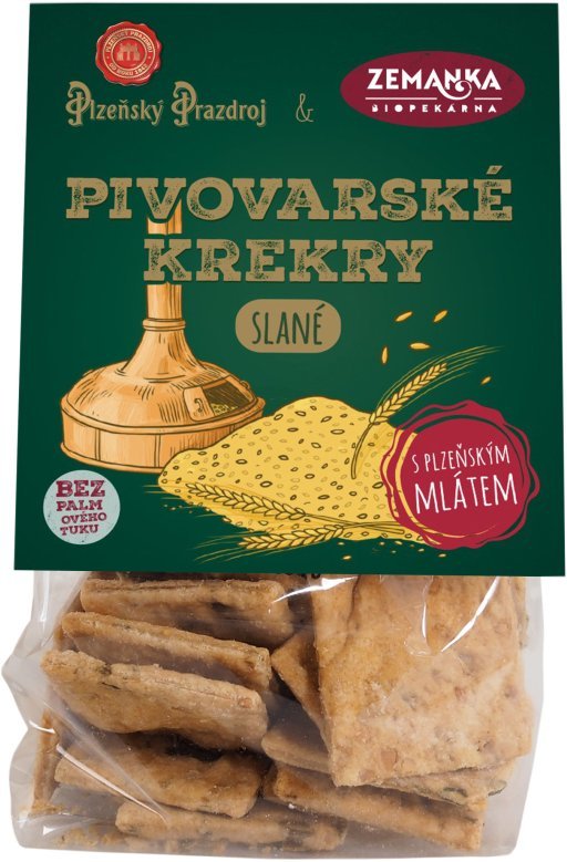 Slané Krekry z Plzeňského Prazdroje -Sůl