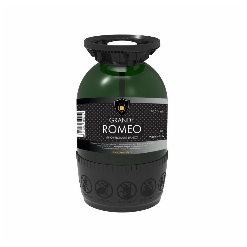 Grande Romeo Bianco Frizzante PolyKeg 20l 10