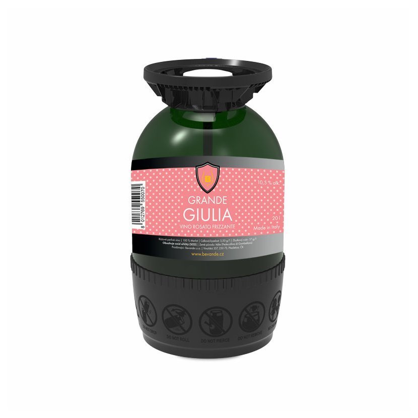 Grande Giulia Rosato Frizzante PolyKeg 20l 10