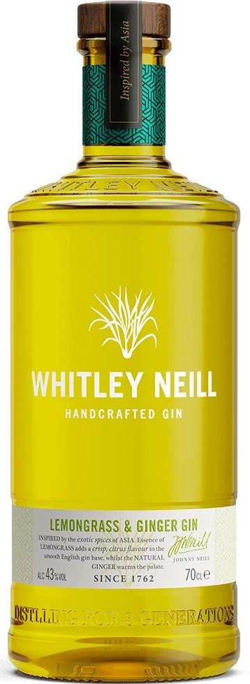 Whitley Neill Lemongrass & Ginger Gin 0