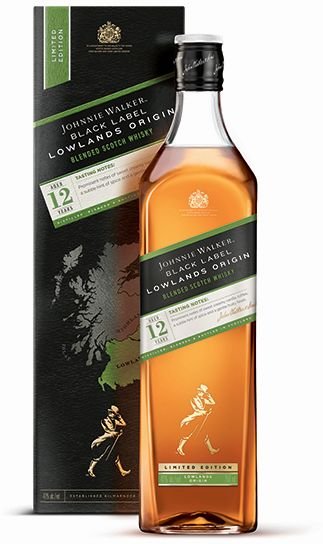 Johnnie Walker Black Label Lowlands Origin 12y 1l 42%