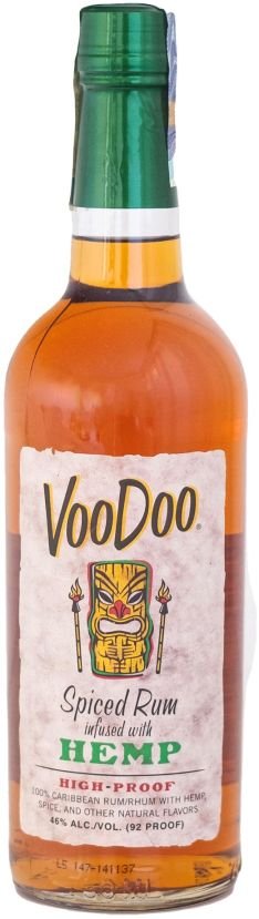 VooDoo Spiced Rum Infused With Hemp 4y 0