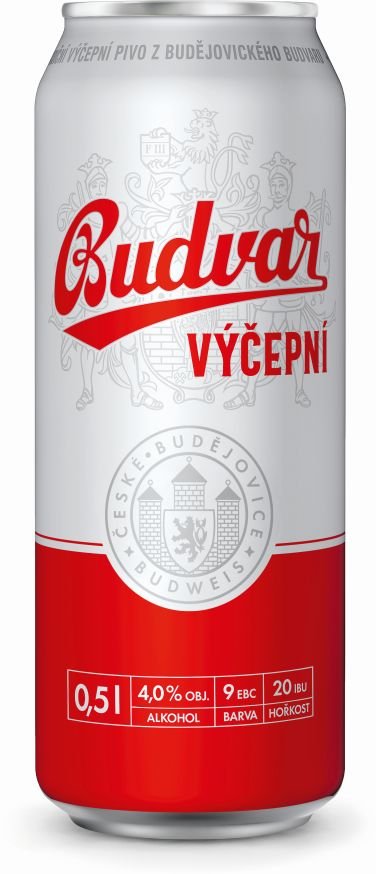 Budweiser Budvar Světlý Výčepní 9