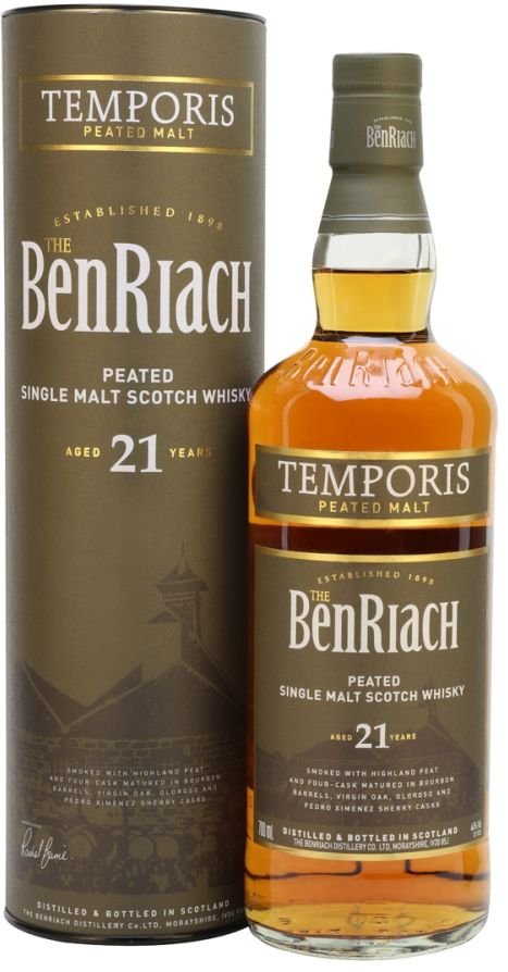 BenRiach Temporis Peated 21y 0