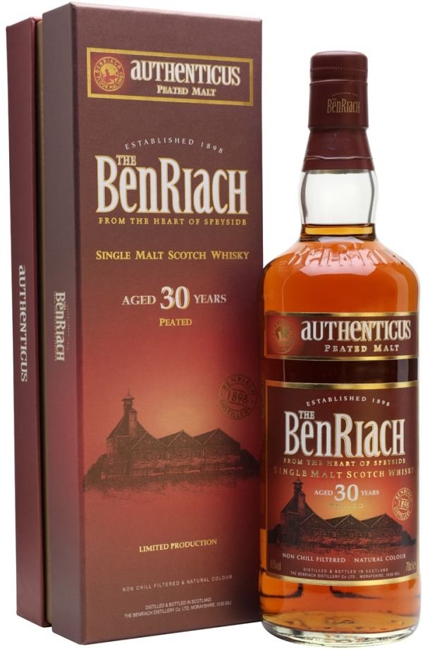 BenRiach Peated Authenticus 30y 0