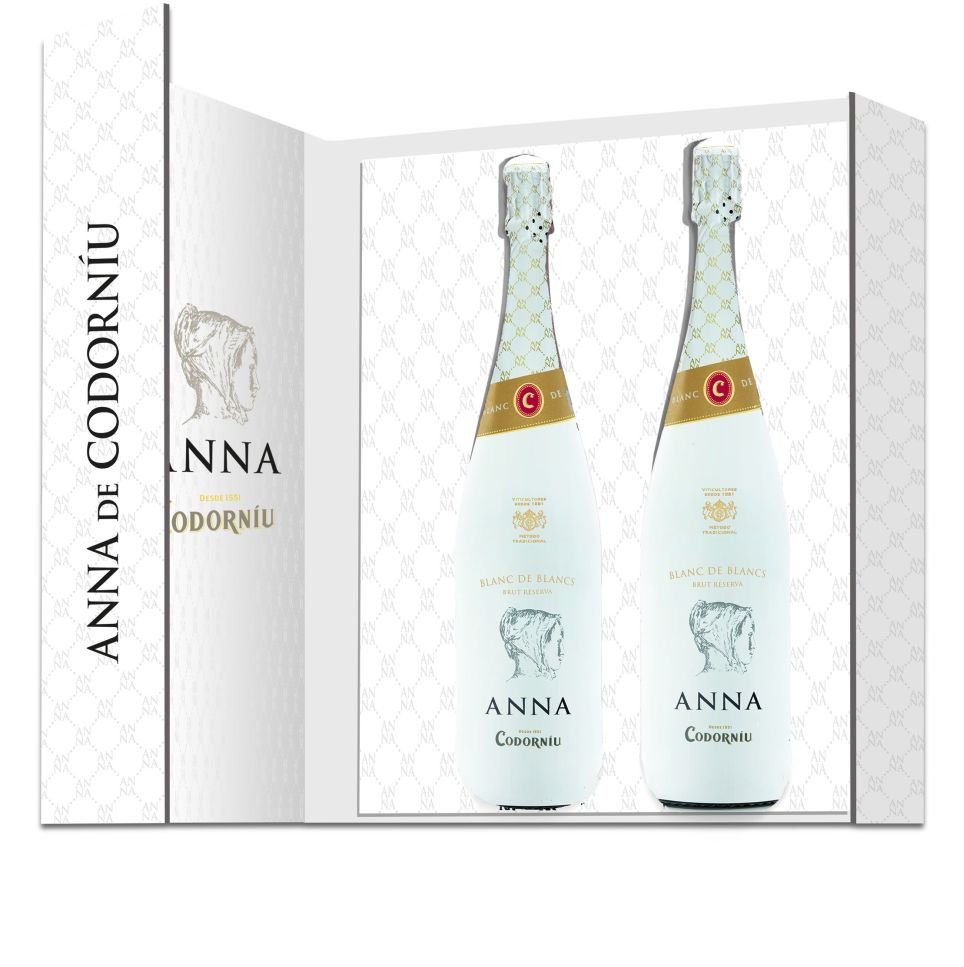 Anna de Codorniu Blanc de Blanc Reserva 2×0