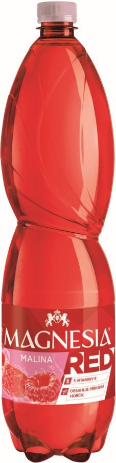 Magnesia jemně perlivá RED malina 6×1