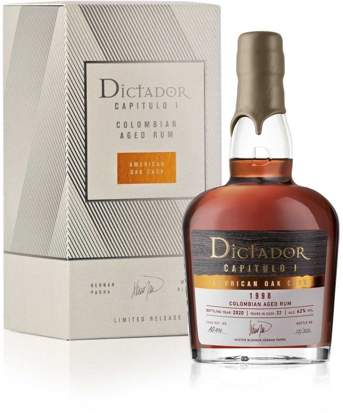 Dictador Capitulo Uno American Oak Cask 22y 1998 0