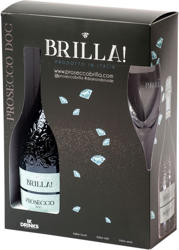 BRILLA! Prosecco DOC Extra Dry 0