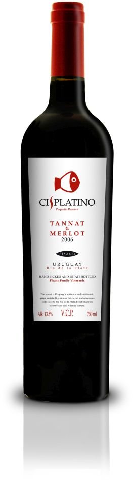 Pisano Cisplatino Pequeña Reserva Tannat & Merlot 2015 0