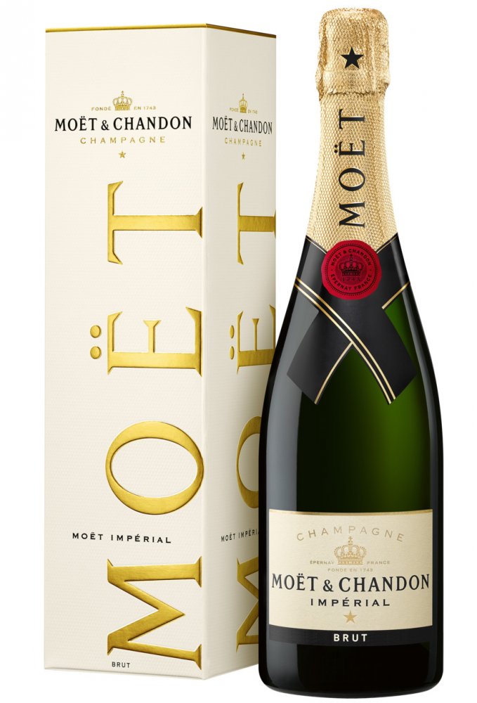 Láhev s osobním vzkazem či věnováním: Moët & Chandon Impérial Brut 0