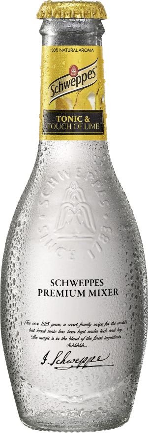 Schweppes Tonic & Touch of Lime 0