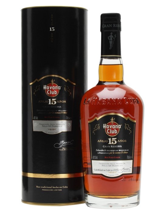 Gravírování: Havana Club 15y 0