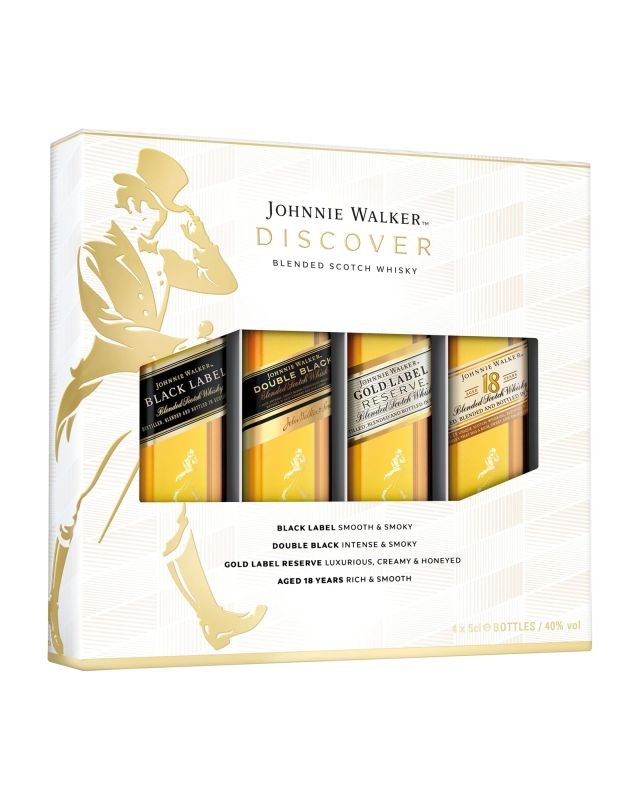 Johnnie Walker Mini Sada 4×0