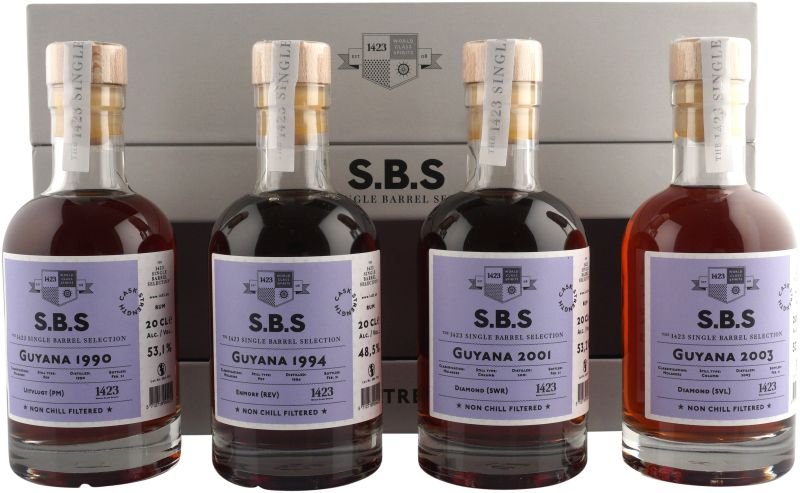 S.B.S Cask Strength Guyana 4×0