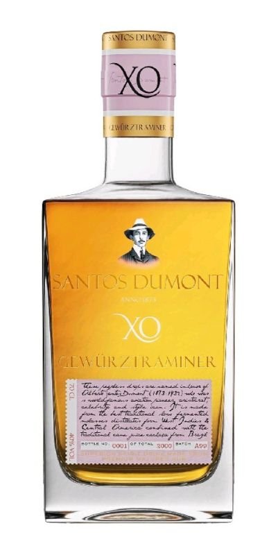 Potisk lahví: Santos Dumont  Gewürztraminer XO 0