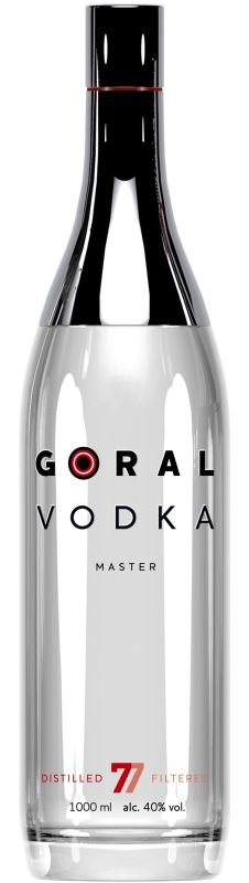 Goral Vodka Master 1l 40%