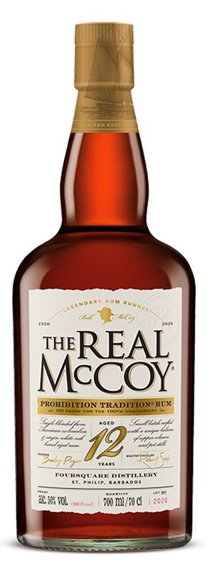 The Real McCoy Prohibition Tradition 100 Proof 12y 0