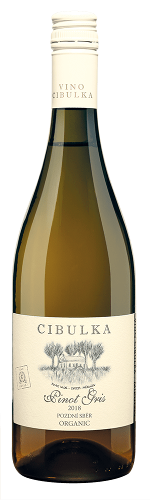 Cibulka Pinot Gris Pozdní sběr 2020 0