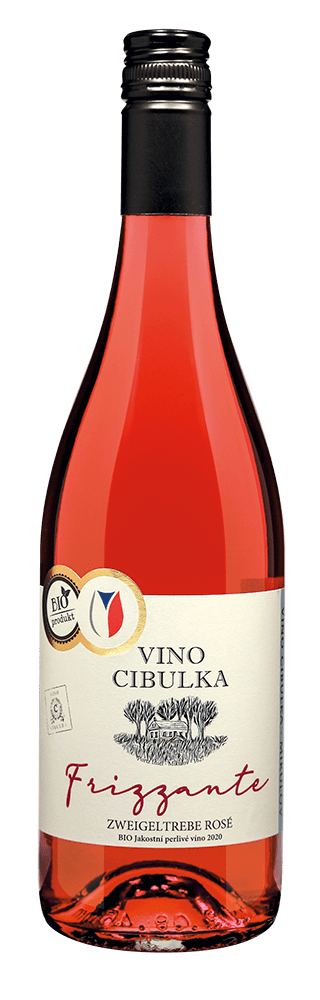 Cibulka FRIZZANTE Zweigeltrebe Jakostní šumivé víno růžové 2020 0