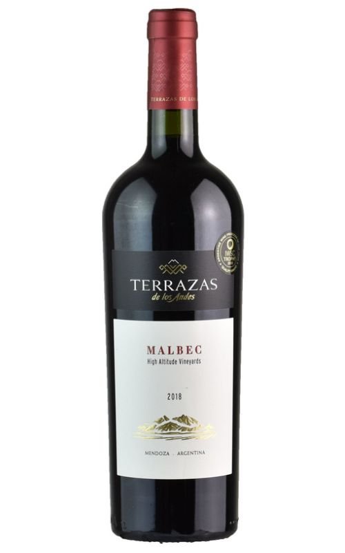 Terrazas Malbec High Altitude Vineyards 2018 0