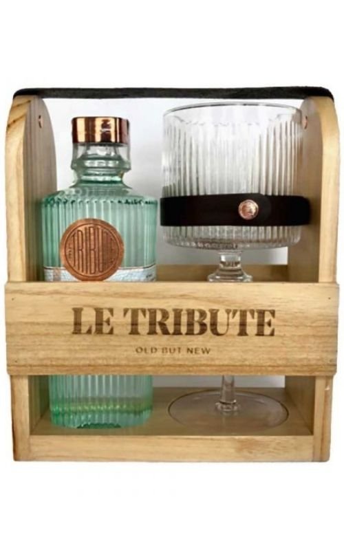 Le Tribute Gin 43% + 1x sklo GB