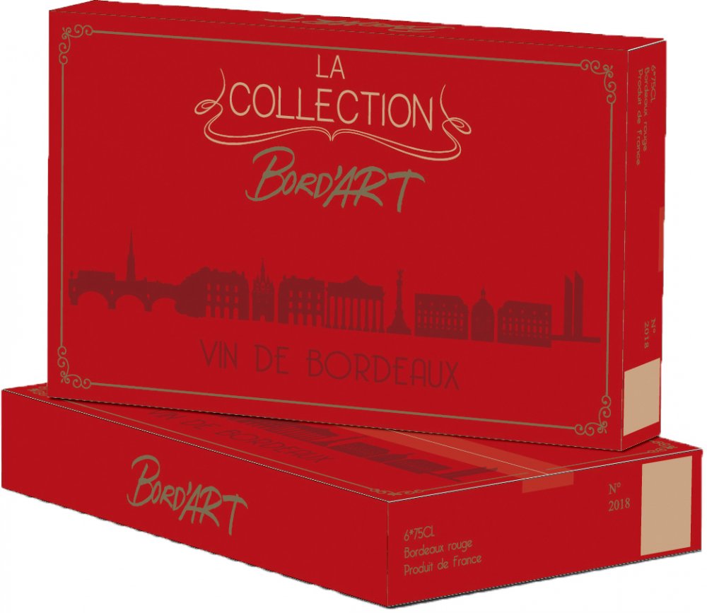 Kolekce Vín Bord'Art Collection Red Bordeaux 6×0