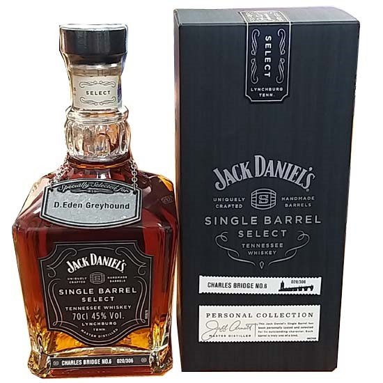 Jack Daniel's Single Barrel Select Charles Bridge No.6 0