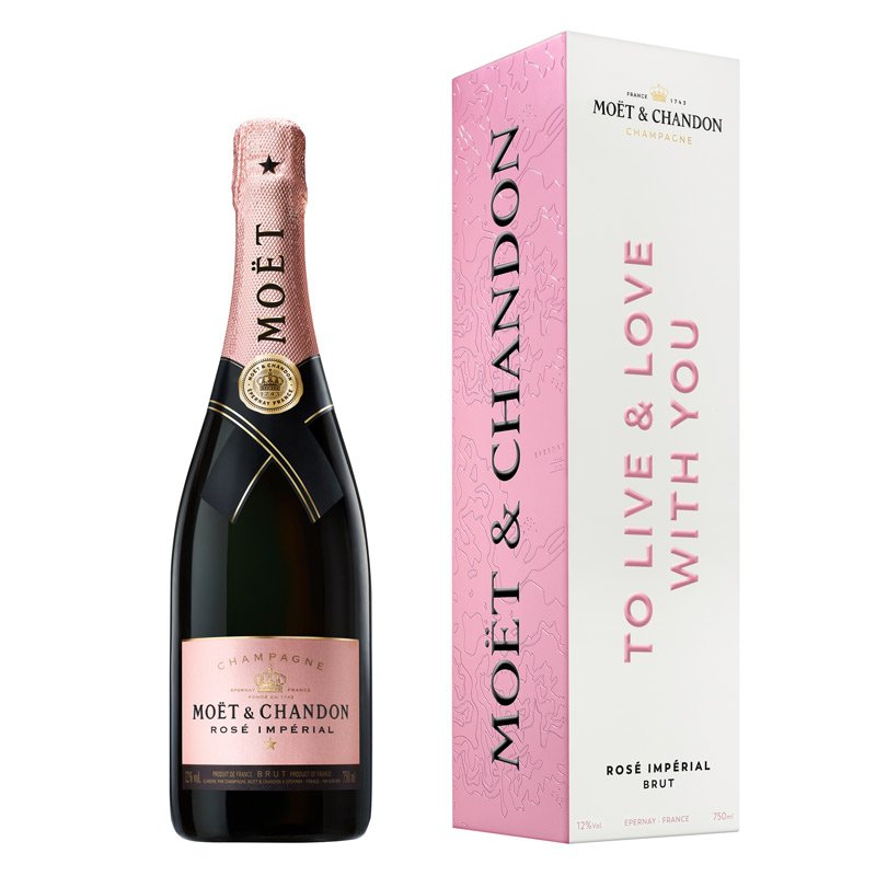 Moët & Chandon Rose Imperial Brut Love 0