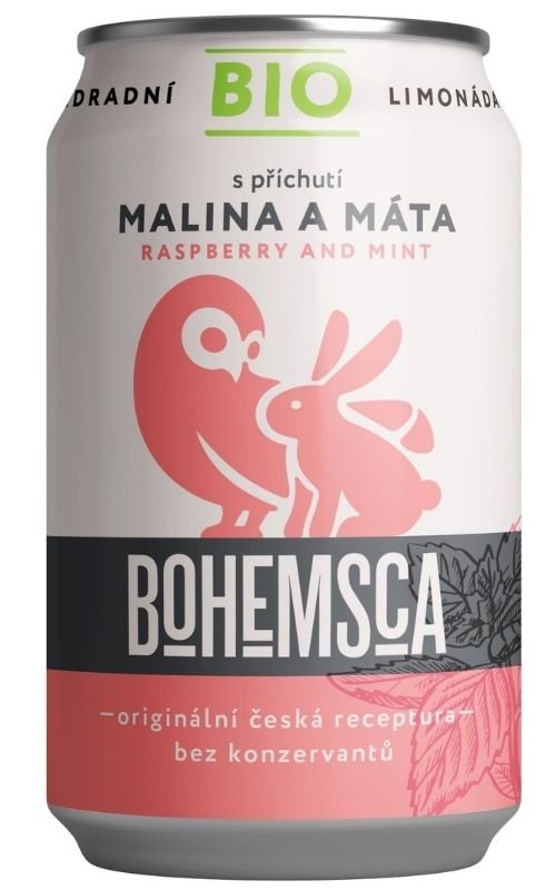 Bohemsca Bio Malina a Máta 0