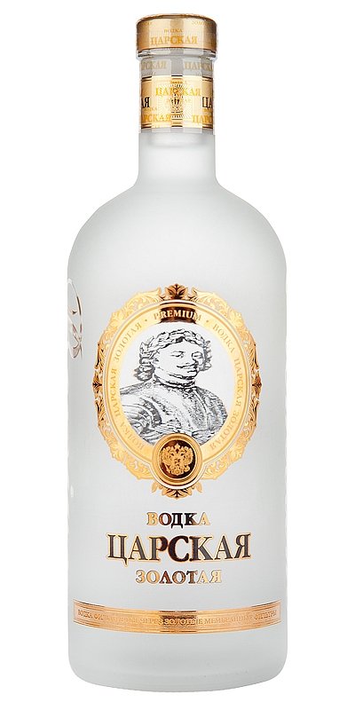 Carskaja Gold Vodka 1l 40% GB