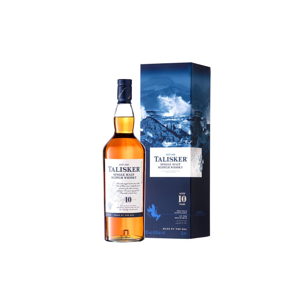 Talisker 10y 1l 45