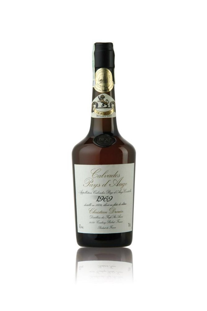 Calvados Christian Drouin Millesime 1969 0