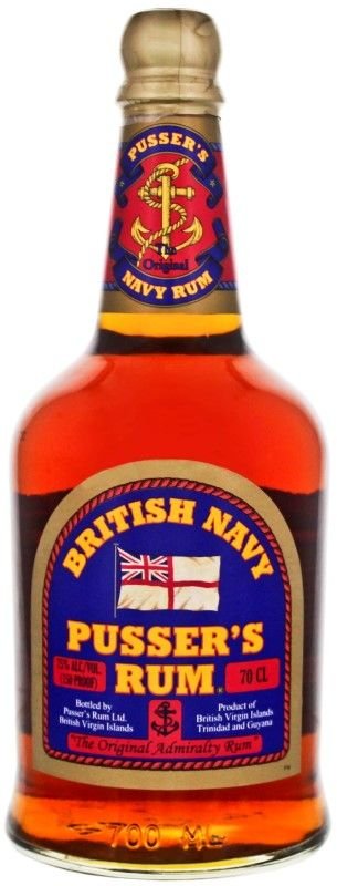 Pusser's British Navy Rum Overproof 0